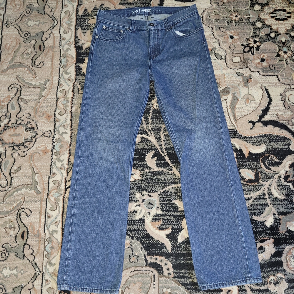 Men's Size 29 "Quiksilver" Straight Fit Jeans